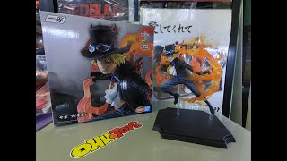 UnboxingampReview ICHIBANSHO FIGURE ONE PIECE PROFESSIONALS Sabo 247 [upl. by Lindsley]