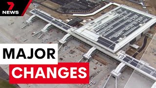 Major changes to flight paths at Sydneys new airport reduce aircraft noise for residents  7NEWS [upl. by Zitella]