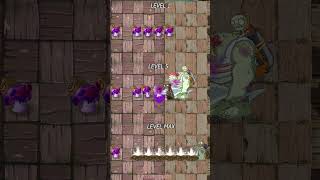 Pvz 2  Spore shroom Level 1 vs Level 5 vs Level Max Vs Team Pirate Zombies Upgrade 3 [upl. by Lisa20]