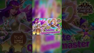 Odette Quartermaster para ganar mucho oro 🤑 ajedrezmagico magicchessmobilelegends templamobile [upl. by Einnoj]