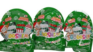 Squishmallows Squooshems Holiday Series 4 Blind Bag Review [upl. by Trevorr]