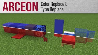 Replacing Colors and Block Types  Arceon Guide [upl. by Amri480]