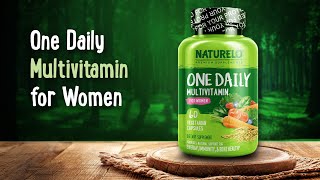 NATURELO One Daily Multivitamin for Women [upl. by Sima]