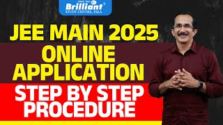 JEE Main 2025  Online Application  Step By Step Procedure [upl. by Bauer]