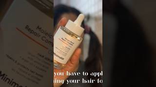 Honest review after using Minimalist Maleic bond repair minimalist minimalistbondrepair [upl. by Yarehs]