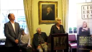 Rosaleen Linehan launches I Never Had a Proper Job by Barry Cassin [upl. by Sirromal]