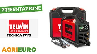 Presentazione Telwin Tecnica 171S  Saldatrice inverter elettrodo e TIG 150 A Kit [upl. by Fisuoy]