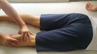 Incredibly Relaxing Leg and Calf Massage [upl. by Ephrayim]