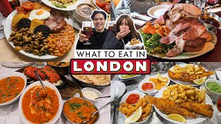 LONDON Food Guide  15 Great Places to Eat [upl. by Azirb]