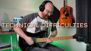 Technical Difficulties  Racer XPaul Gilbert Guitar Solo Cover [upl. by Ydnak]