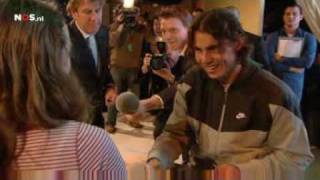 Meisjes interviewen Nadal [upl. by Alwyn]