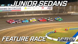 Junior Sedans  Top Stars  Perth Motorplex  5th Nov 2022  ClayPerView Highlights [upl. by Magbie495]