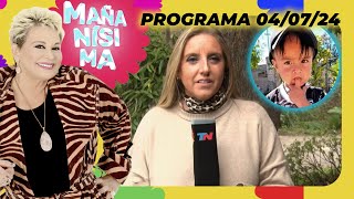 MAÑANÍSIMA  PROGRAMA 040724  PAULA BERNINI DESDE CORRIENTES CON LAS NOVEDADES DEL CASO LOAN [upl. by Filberto]