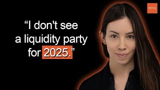 TopTier Investment Strategist Lyn Alden quotI dont see a liquidity party for 2025quot [upl. by Inilam]