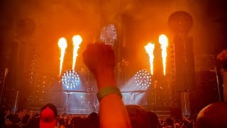 Rammstein  Du Hast Live  US Bank Stadium Minneapolis MN 2022 [upl. by Marvin]