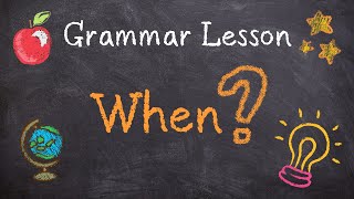 Easy English Grammar Practice Asking Questions using “Whenquot [upl. by Sauveur988]