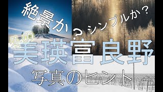 【絶景か】冬の美瑛富良野 写真撮影のヒント【シンプルか】 [upl. by Welker]