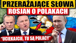 â€žPOLACY WESZLI DO ROSJIâ€ť  TAK Ĺ»OĹNIERZE PUTINA STRASZÄ„ CYWILĂ“W [upl. by Nossila]