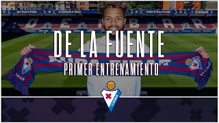 KONRAD DE LA FUENTE  Primer entrenamiento  SDEibar [upl. by Anitsim292]