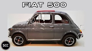 FIAT NUOVA 500 GIANNINI 1970  CINQUECENTO Classic Topolino Abarth Lombardi  Test drive  SCC TV [upl. by Sykleb]