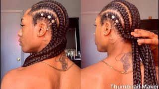 How to maintain feed in braids and night routine [upl. by Dart782]