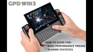 GPD Win 3  How to Guide  Overlay Tool and TDP Menu Settings [upl. by Arev]