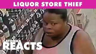 Liquor Store Thief  HILARIOUS REACTION [upl. by Syah]