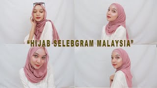 TUTORIAL PASHMINA ALA MALAYSIA  TUTORIAL HIJAB MODERN  Meidyta Zahara [upl. by Lunette764]