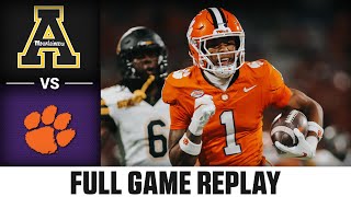 Appalachian State vs Clemson Full Game Replay  2024 ACC Football [upl. by Eniliuqcaj]