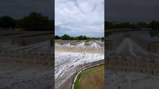 Elmendorf Lake overflows San Antonio TX [upl. by Renell405]