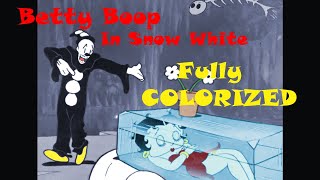 Betty Boop Fully Colorized Snow White 1933 [upl. by Freida400]