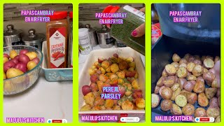 Cómo Hacer papas cambray Air Fryer food kitchen airfryer shortsvideo [upl. by Novek]