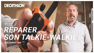 COMMENT REPARER SON TALKIEWALKIE SOLOGNAC 500 [upl. by Adall602]