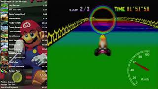 MK64 Rainbow Road TT  50980 [upl. by Dleifxam]