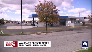 Harrisville Walmart employee removed from under car and transported to hospital [upl. by Auqinimod907]