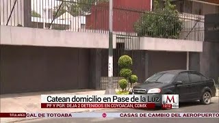 Detienen a dos tras cateo a casa en Coyoacán [upl. by Berny]