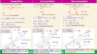 Competitive Vs Uncompetitive Vs Noncompetitive Reversible Enzyme Inhibition  Enzyme 26 [upl. by Amathiste]