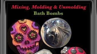 ArtisanBath Indulgences Molding and Unmolding Bath BombsHow To [upl. by Nunciata]