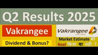 VAKRANGEE Q2 results 2025  VAKRANGEE results  VAKRANGEE Share News  VAKRANGEE latest news [upl. by Marks]