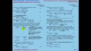 Solution for Radial Flow Diffusivity Equation Real Domain Solutions [upl. by Adriene]