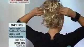 Toni Brattin Toni CanDo Combs Casual Curl Hair [upl. by Georges]