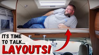 Motorhome amp Campervan Layouts A Beginners Guide [upl. by Nyliak]