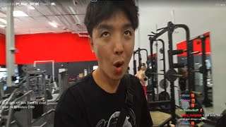 Joel gets kicked out from a gym for making a face reaction [upl. by Ahsaret]