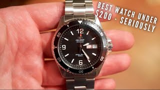 Orient Mako II Watch Review  Best Automatic Watch Under 200 [upl. by Gader]