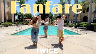 TWICEファンファーレFanfare DANCE COVER ダンス踊ってみた画質チェンジして下さいChange quality before you watch🤍 [upl. by Otit]