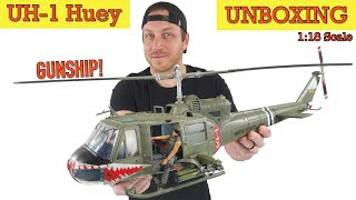 118 scale Huey “Gunship” UH1 [upl. by Hans]