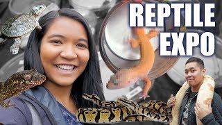 GETTING MY NEW LEOPARD GECKO  PACNWRS Reptile Expo 2019 [upl. by Echikson73]