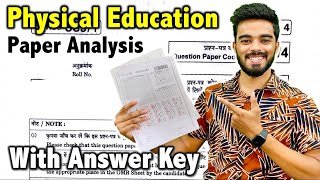 Physical Education Paper Analysis  Dinchakk Pooja Paper  CBSE Term 1 Class 12 [upl. by Line484]