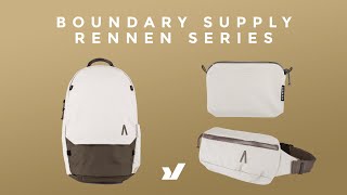 The Boundary Supply Rennen Series  3 Enhanced Classic Styles With Recycled Materials [upl. by Aicercal]