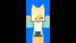 Aphmau Nya Arigatoo Dance│Minecraft Animation│ZOEY💙shorts [upl. by Adalia]